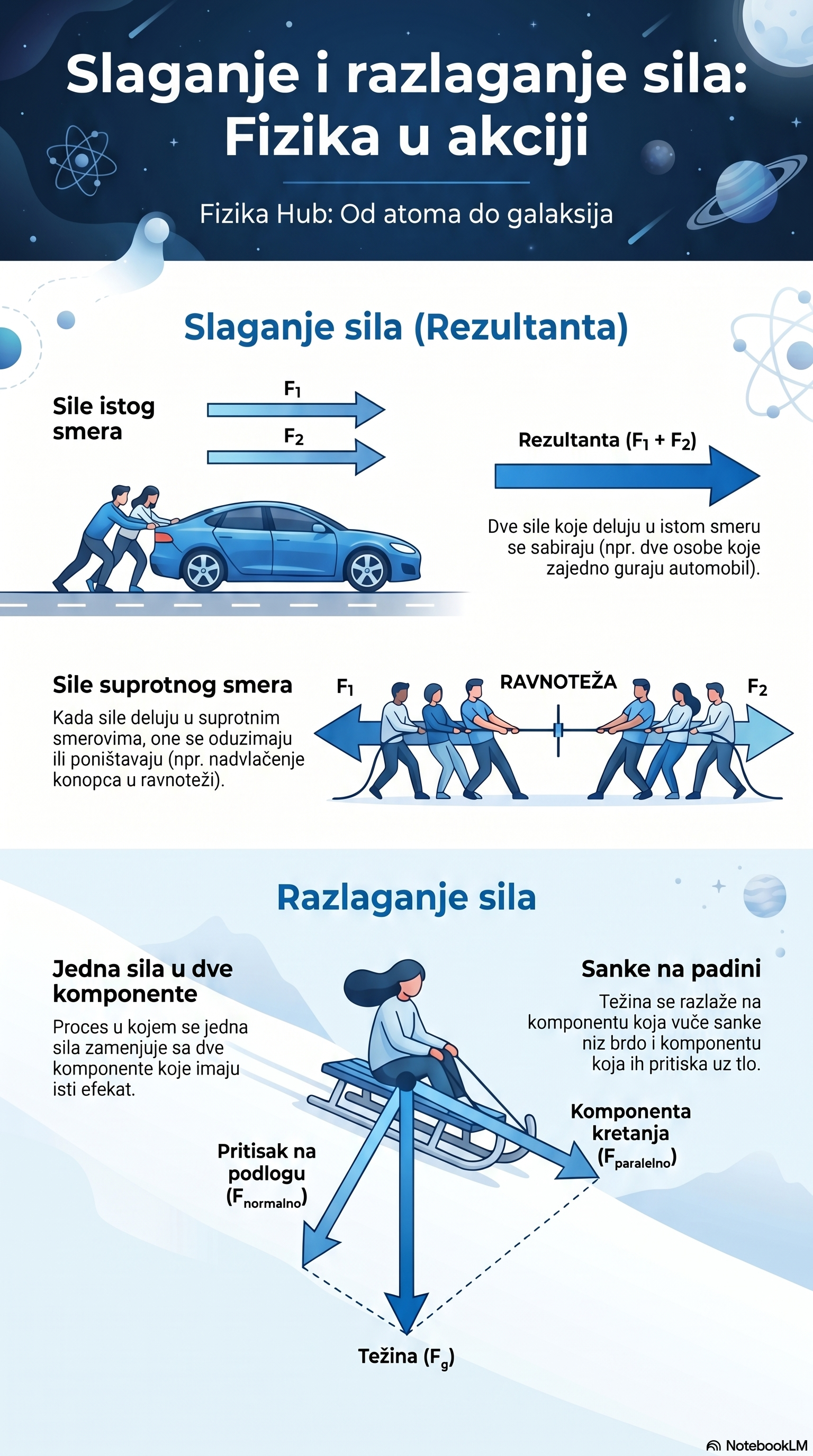 Slaganje i razlaganje sila